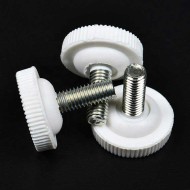 High Quality Steel/Plastic Knurling Head with Shoulder Thumb Screws High Quality Steel/Plastic Knurling Head with Shoulder Thumb Screws