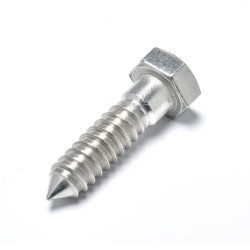 Stainless Steel 304/316/410 Hex Head Wood Screws - Various Head Colors, Standard, Used for Furniture