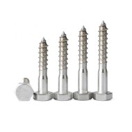 High-Strength DIN 571 Stainless Steel Hex Head Lag Screws - Hexagonal Lag Screws High-Strength DIN 571 Stainless Steel Hex Head Lag Screws - Hexagonal Lag Screws