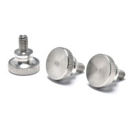 Knurled Head Thumb Screws - Industry High Precision Stainless Steel 304 M3, M4 Knurled Head Thumb Screws - Industry High Precision Stainless Steel 304 M3, M4
