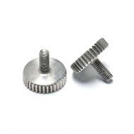 Straight Knurled Cheese Head Thumb Screws - M1-M10 SS304/316 Resistant to Rust Straight Knurled Cheese Head Thumb Screws - M1-M10 SS304/316 Resistant to Rust