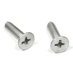 #14x5/8 " Phillips Flat Head Sheet Metal Screws - Stainless Steel 18-8 1PC #14x5/8 " Phillips Flat Head Sheet Metal Screws - Stainless Steel 18-8 1PC