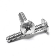 10-24 x 1/2 Truss Head Machine Screws - Full Thread 18-8 Stainless Steel 10-24 x 1/2 Truss Head Machine Screws - Full Thread 18-8 Stainless Steel