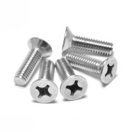 Countersunk Phillips Machine Screws #4, #6, #8 - Stainless Steel & Carbon Steel Countersunk Phillips Machine Screws #4, #6, #8 - Stainless Steel & Carbon Steel