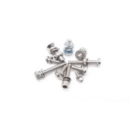 6-32 CNC Machined Aluminium Hex Countersunk Truss Head Machine Screw Bolt 6-32 CNC Machined Aluminium Hex Countersunk Truss Head Machine Screw Bolt