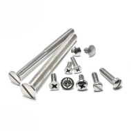 6-32 CNC Machined Aluminium Hex Countersunk Truss Head Machine Screw Bolt 6-32 CNC Machined Aluminium Hex Countersunk Truss Head Machine Screw Bolt