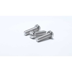 Slotted Round Head / Pan Head Machine Screws - Zinc Plated Steel  Slotted Round Head / Pan Head Machine Screws - Zinc Plated Steel