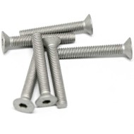 ANSI B18.3 Fine Thread 1/4-Inch Mild Carbon Steel Grade 8 Flat Head Countersunk Socket Screw ANSI B18.3 Fine Thread 1/4-Inch Mild Carbon Steel Grade 8 Flat Head Countersunk Socket Screw