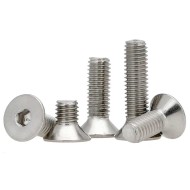 DIN 7991 Big Round Flat Head SS304 Countersunk Socket Bolt M8 x 4-Inch DIN 7991 Big Round Flat Head SS304 Countersunk Socket Bolt M8 x 4-Inch