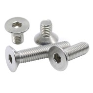 DIN 7991 Big Round Flat Head SS304 Countersunk Socket Bolt M8 x 4-Inch DIN 7991 Big Round Flat Head SS304 Countersunk Socket Bolt M8 x 4-Inch
