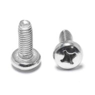 Carbon Steel DIN 7985 M4/M5/M8 Phillips Pan Head Machine Screws - Customizable Carbon Steel DIN 7985 M4/M5/M8 Phillips Pan Head Machine Screws - Customizable