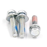 Anti-Loosening Tek Lok Grub Screws with Loctite & Nylon Patch - Customized Colors - Assembling Machine Screws Anti-Loosening Tek Lok Grub Screws with Loctite & Nylon Patch - Customized Colors - Assembling Machine Screws