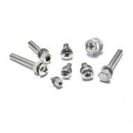 Customized Hex Button Countersunk Pan Head Machine Screws - M12 - Stainless Steel Metal Customized Hex Button Countersunk Pan Head Machine Screws - M12 - Stainless Steel Metal