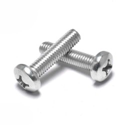 DIN7985 GB818 Pan Head Phillips Machine Screw - Stainless Steel 304 A2 DIN7985 GB818 Pan Head Phillips Machine Screw - Stainless Steel 304 A2