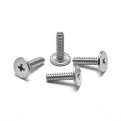 DIN 965 Stainless Steel 304/316 Machine Screw - Cross Recessed Flat Head DIN 965 Stainless Steel 304/316 Machine Screw - Cross Recessed Flat Head