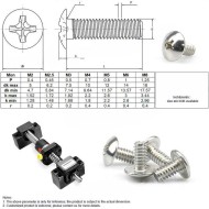 Cross Recessed Flat Head Machine Screw - High Quality DIN965 Stainless Steel 304/316 Cross Recessed Flat Head Machine Screw - High Quality DIN965 Stainless Steel 304/316
