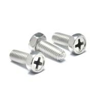 High Quality DIN 965 Stainless Steel 304/316 Machine Screw - Cross Recessed Hex Head High Quality DIN 965 Stainless Steel 304/316 Machine Screw - Cross Recessed Hex Head