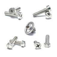 Stainless Steel Machine Screw - Phillips Slot CSK Flat Pan Head - High Quality - M2 to M16 Stainless Steel Machine Screw - Phillips Slot CSK Flat Pan Head - High Quality - M2 to M16