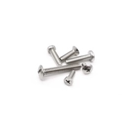 Phillips Slot CSK Flat Pan Head Machine Screw - Multi-size (M2-M16) - Stainless Steel Phillips Slot CSK Flat Pan Head Machine Screw - Multi-size (M2-M16) - Stainless Steel