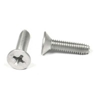 Zinc Plated Phillips CSK Machine Screw - M3 x 0.5 x 6 DIN 965 - Self-Tapping Flat Head Screw Zinc Plated Phillips CSK Machine Screw - M3 x 0.5 x 6 DIN 965 - Self-Tapping Flat Head Screw
