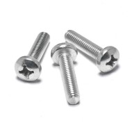 Phillips Pan Head Machine Screw - DIN 7985 - M4-0.7 x 20mm - Zinc Coated Phillips Pan Head Machine Screw - DIN 7985 - M4-0.7 x 20mm - Zinc Coated