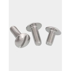 M6 x 14 Stainless Steel A2-70 Slotted Truss Head Machine Screw M6 x 14 Stainless Steel A2-70 Slotted Truss Head Machine Screw