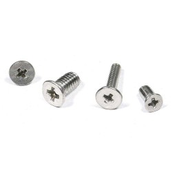 Phillips Drive Flat Head Machine Screw - Type 316 Stainless - 3/8-16 x 3/4" Phillips Drive Flat Head Machine Screw - Type 316 Stainless - 3/8-16 x 3/4"
