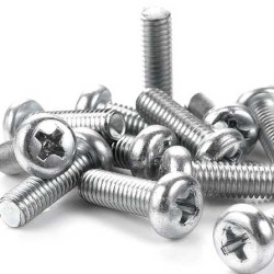 Black Philips Pan Head Cross Machine Screw Stainless Steel 304/316 