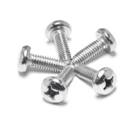 Pan Head Phillips Drive Machine Screw  - Stainless Steel - Plain Finish -Small Parts Pan Head Phillips Drive Machine Screw  - Stainless Steel - Plain Finish -Small Parts