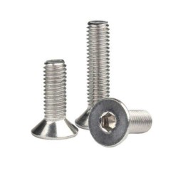 DIN 7991 Stainless Steel A2-70 Countersunk Head Allen Socket Cap Screw - 10Pcs DIN 7991 Stainless Steel A2-70 Countersunk Head Allen Socket Cap Screw - 10Pcs