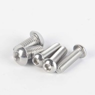 Stainless Steel A4-70 M3 x 6 Hex Socket Round Button Head Machine Screws Stainless Steel A4-70 M3 x 6 Hex Socket Round Button Head Machine Screws