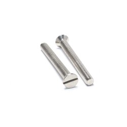 Customizable Slotted CSK Countersunk Head Machine Screws - DIN 963 - Stainless Steel - M2/M6 Customizable Slotted CSK Countersunk Head Machine Screws - DIN 963 - Stainless Steel - M2/M6
