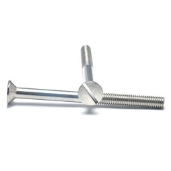 Customizable Slotted CSK Countersunk Head Machine Screws - DIN 963 - Stainless Steel - M2/M6 Customizable Slotted CSK Countersunk Head Machine Screws - DIN 963 - Stainless Steel - M2/M6