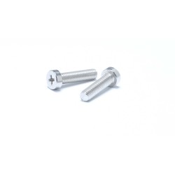 Phillips Pan Head Machine Screw - Customizable Size- Stainless Steel 18-8 - Pan Head Design Phillips Pan Head Machine Screw - Customizable Size- Stainless Steel 18-8 - Pan Head Design