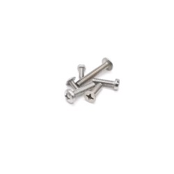 304 Stainless Steel Machine Screw - Cheese Hex Head Slotted - M1/ M2/ M3/ M4
