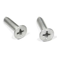Stainless Steel 304 or Black Oxide Machine Screws - Cross Recessed CSK Head Stainless Steel 304 or Black Oxide Machine Screws - Cross Recessed CSK Head