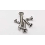Flat Head Phillips Machine Screws - M3/ M4/ M5 - DIN 965/7985 - Stainless Steel (A2, A4) Flat Head Phillips Machine Screws - M3/ M4/ M5 - DIN 965/7985 - Stainless Steel (A2, A4)