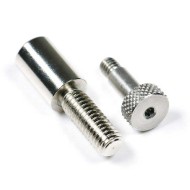 Hex Socket Knurled Cheese Head Shoulder Screws - Metric Size M3-M10 SS304/316 Hex Socket Knurled Cheese Head Shoulder Screws - Metric Size M3-M10 SS304/316