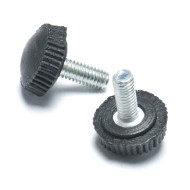 Straight Knurled Binding Head Thumb Screw - Quick Install M4, M5, M6, M8 Steel/Plastic Straight Knurled Binding Head Thumb Screw - Quick Install M4, M5, M6, M8 Steel/Plastic