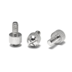 Phillips Straight Knurled Fillister Head Thumb Screws Phillips Straight Knurled Fillister Head Thumb Screws