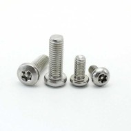 A2-70 M3-M8 Torx Pin Drive Button Head Security Screws - 10Pcs A2-70 M3-M8 Torx Pin Drive Button Head Security Screws - 10Pcs