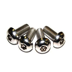 A2/A4 Stainless Steel (SS304/SS316/316L) Torx Pan Head Security Screws - 10Pcs