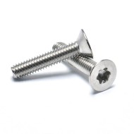 Security Machine Screws - Torx Flat CSK Countersunk Head - GB2673 ISO14581 Compliant - SS304/SS316 (A2/A4) Security Machine Screws - Torx Flat CSK Countersunk Head - GB2673 ISO14581 Compliant - SS304/SS316 (A2/A4)