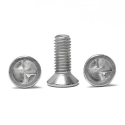 High-Quality Stainless Steel SS304/316 Custom M2/M4/M6/M10 One-Way CSK Head Security Screws High-Quality Stainless Steel SS304/316 Custom M2/M4/M6/M10 One-Way CSK Head Security Screws