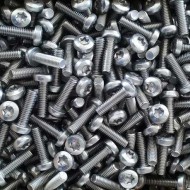 ISO 7380 Pan Head Torx Flat Head Safety Screw - 304/316 Stainless Steel ISO 7380 Pan Head Torx Flat Head Safety Screw - 304/316 Stainless Steel