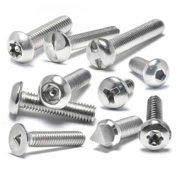 M4/M5/M6 Anti-Theft Triangle One Way Torx Pan Head Security Screws