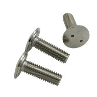 Stainless Steel 316/304 M3 Snake Eye Pig Nose Security Screws Stainless Steel 316/304 M3 Snake Eye Pig Nose Security Screws