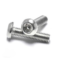 Stainless Steel M5/M6 Button Head Security Machine Screws - 5-Point Pentagon Socket with Pin Stainless Steel M5/M6 Button Head Security Machine Screws - 5-Point Pentagon Socket with Pin