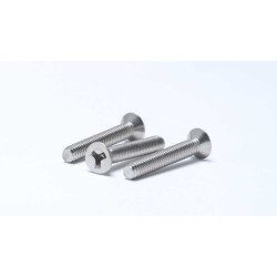 Anti-Theft Y-Type Flat CSK Head Security Screws - Stainless Steel Machine Screws