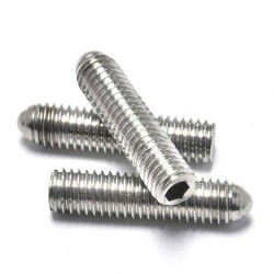 18-8 Socoje stainless steel Din913 Ball Plunger Hex Socket Grub Set Screws With Ball Point 1pc